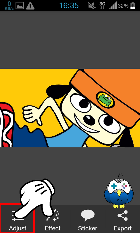 Langkah pertama cara mengganti wallpaper ePSXe Android